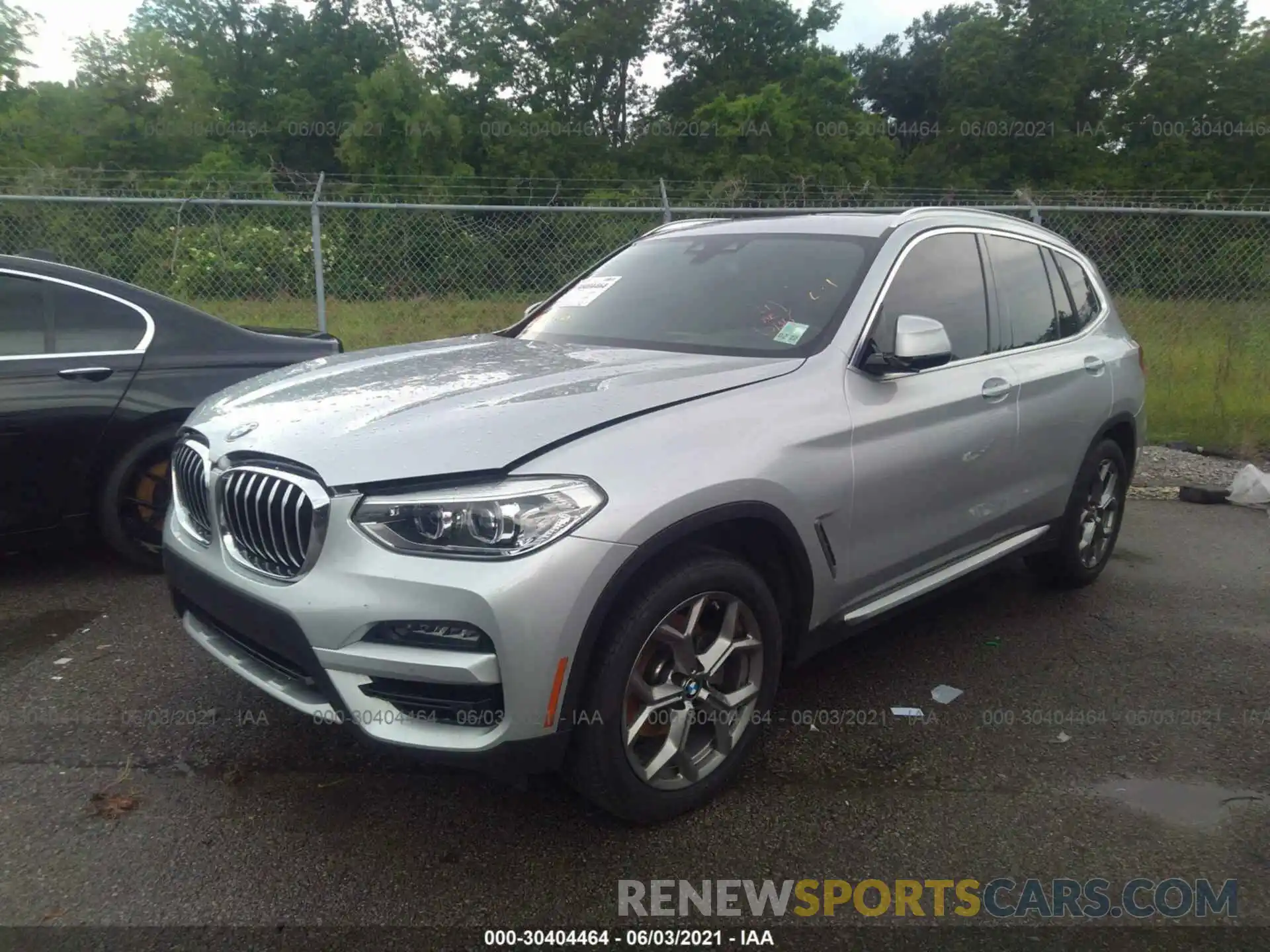 2 Photograph of a damaged car 5UXTY3C04LLU72268 BMW X3 2020