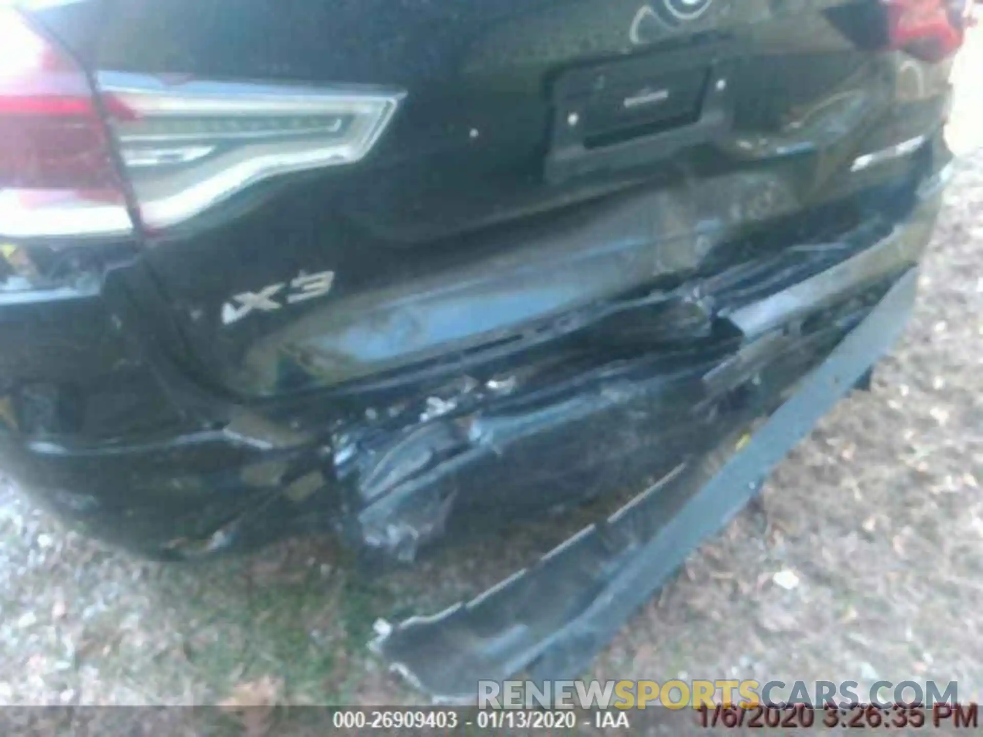 4 Photograph of a damaged car 5UXTY3C04LLU72870 BMW X3 2020