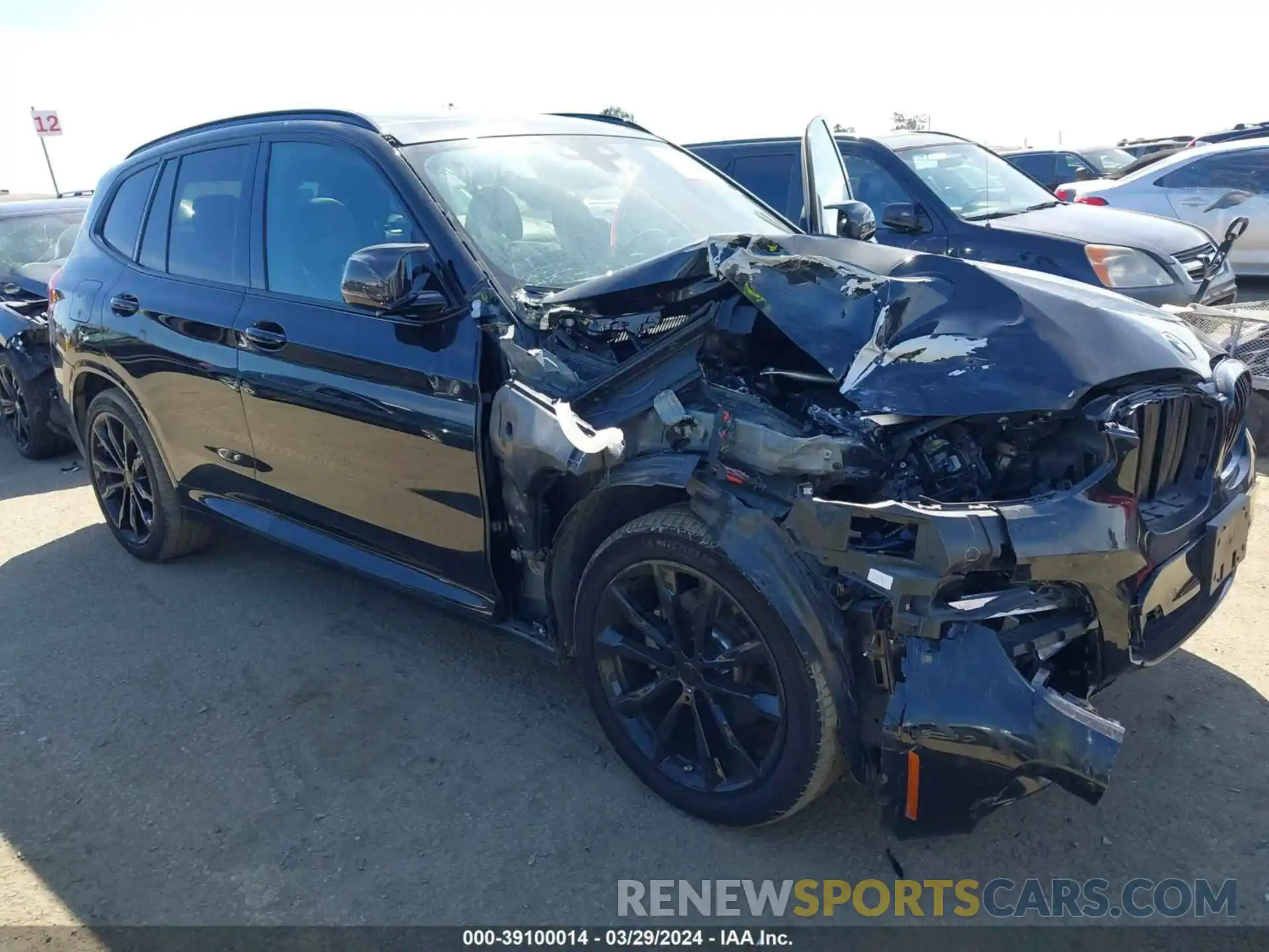 1 Photograph of a damaged car 5UXTY3C05L9B97218 BMW X3 2020
