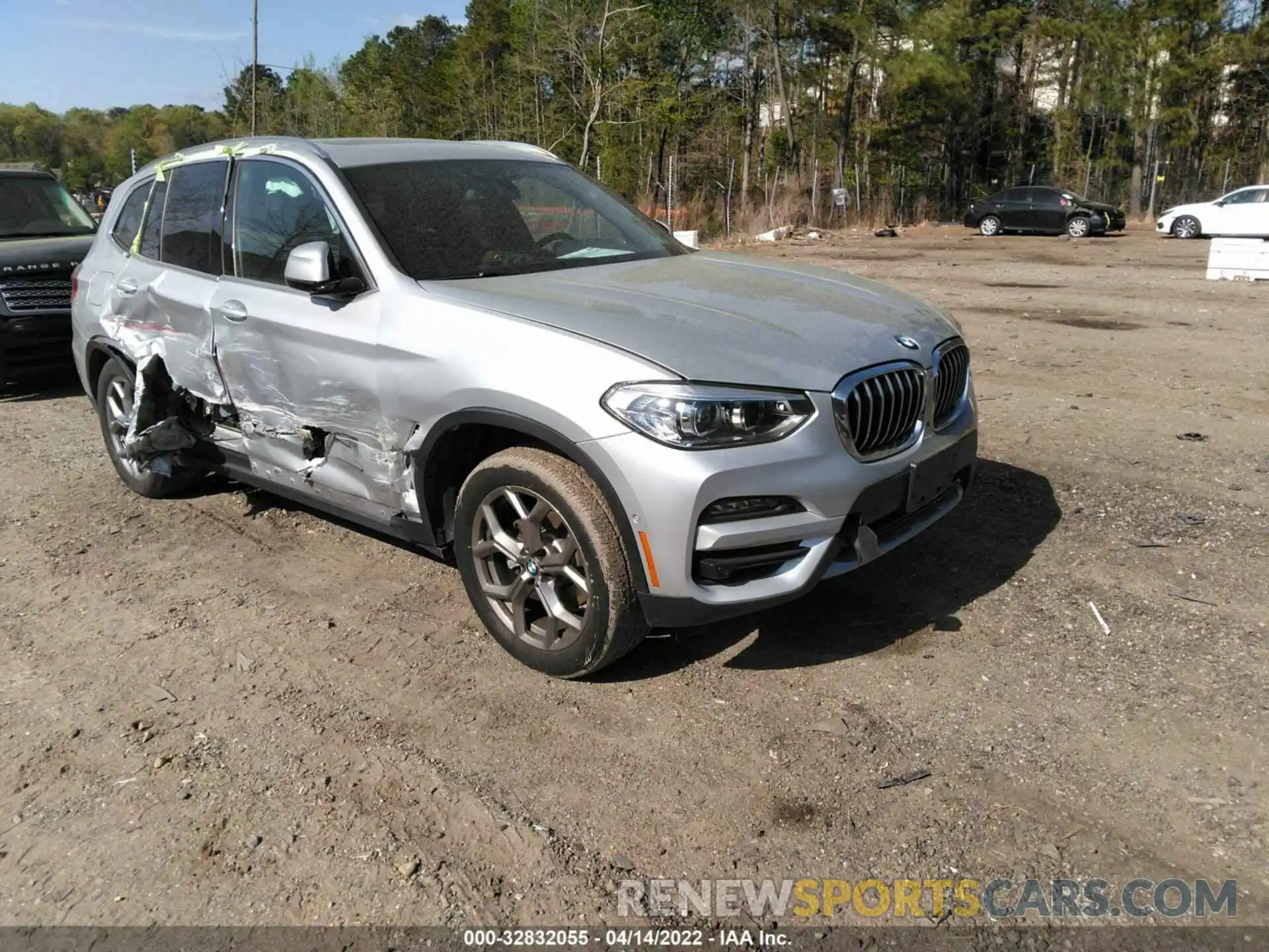 1 Фотография поврежденного автомобиля 5UXTY3C05L9C32551 BMW X3 2020