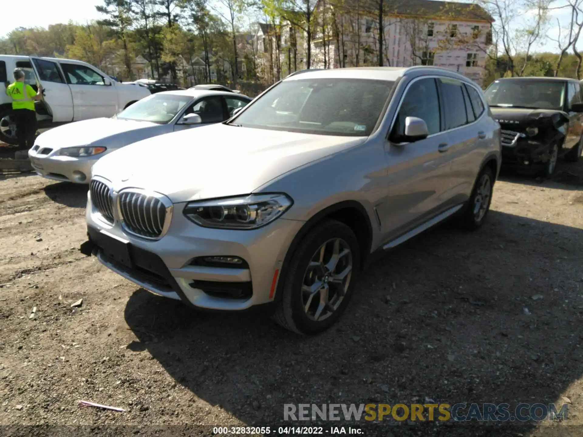 2 Photograph of a damaged car 5UXTY3C05L9C32551 BMW X3 2020