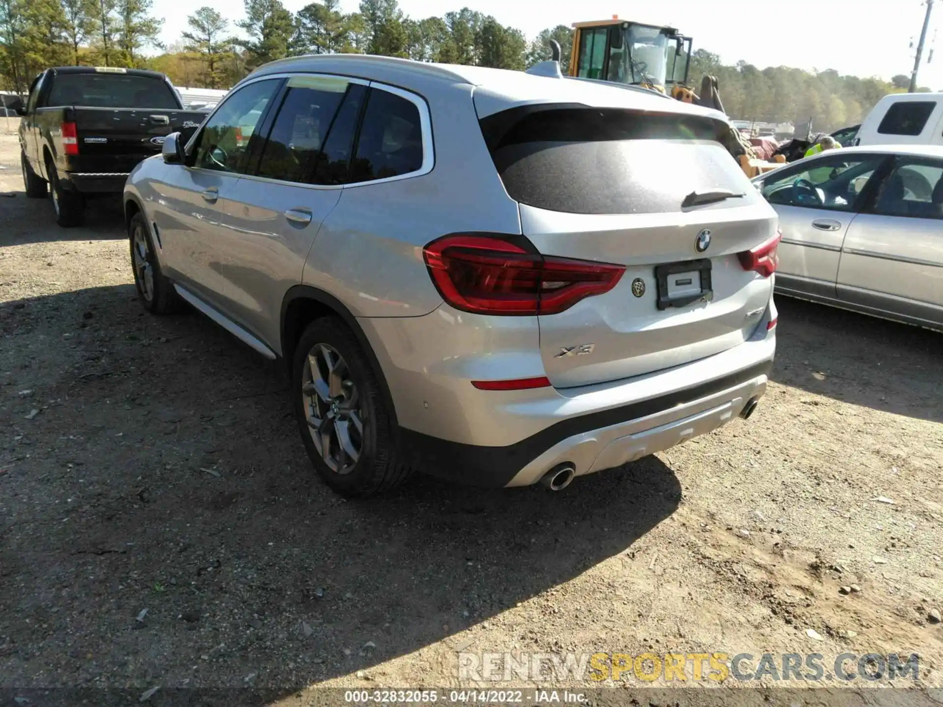 3 Фотография поврежденного автомобиля 5UXTY3C05L9C32551 BMW X3 2020