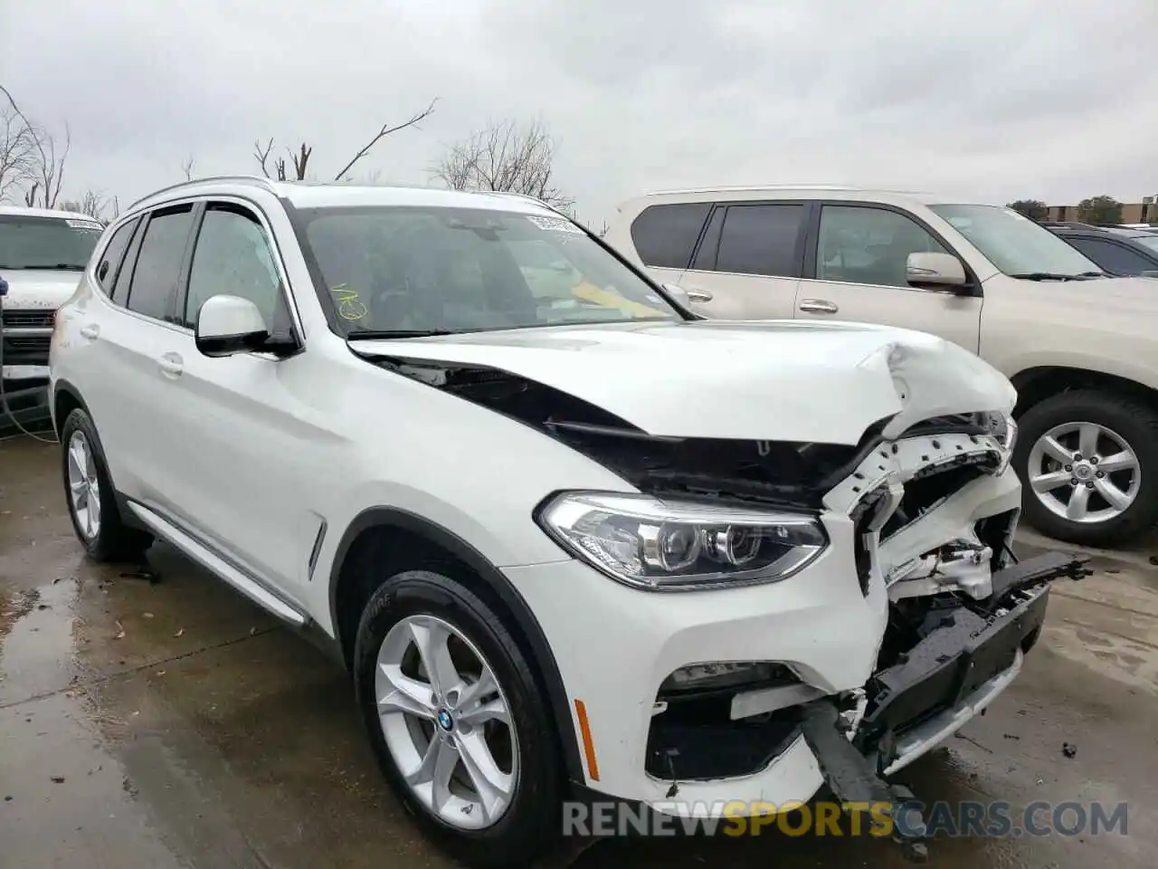 1 Photograph of a damaged car 5UXTY3C05LLU69735 BMW X3 2020