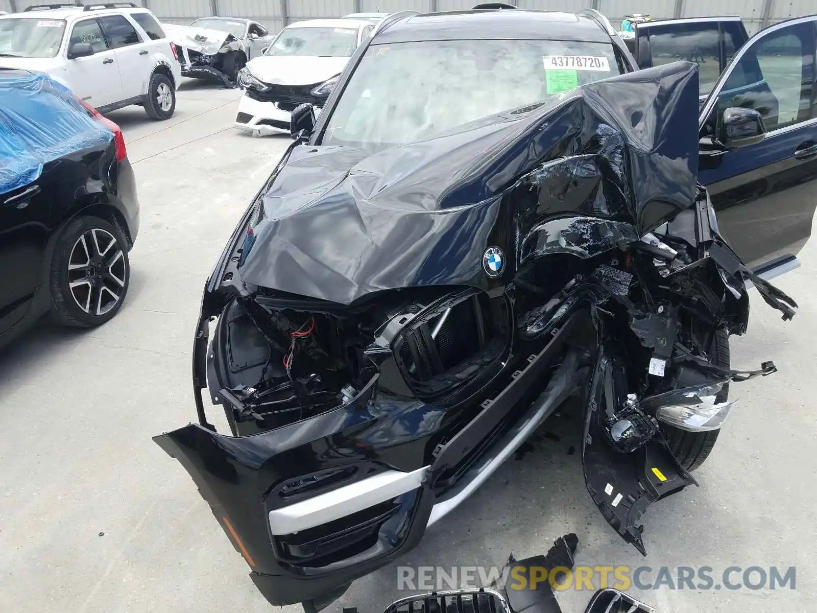 7 Фотография поврежденного автомобиля 5UXTY3C05LLU72053 BMW X3 2020
