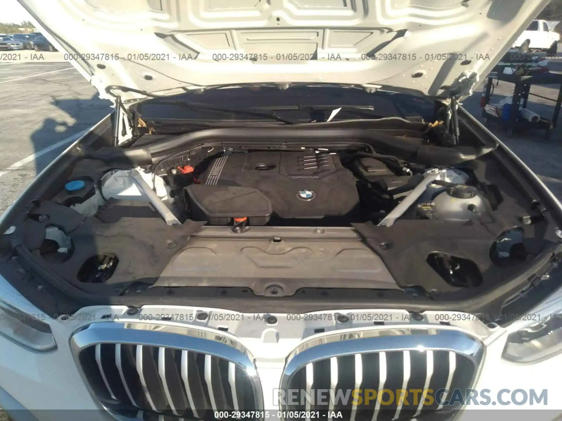 10 Фотография поврежденного автомобиля 5UXTY3C06L9B06666 BMW X3 2020