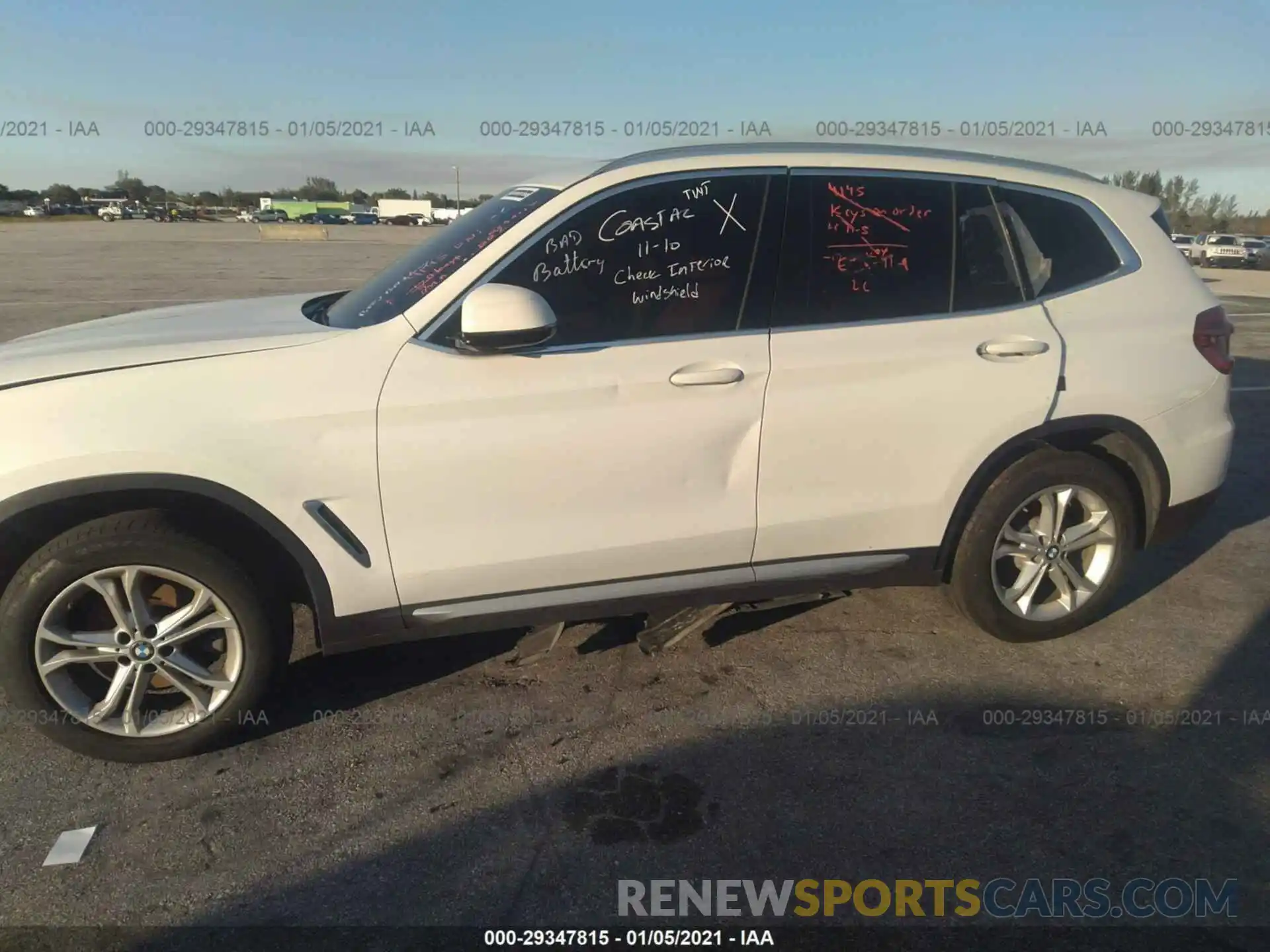 6 Photograph of a damaged car 5UXTY3C06L9B06666 BMW X3 2020