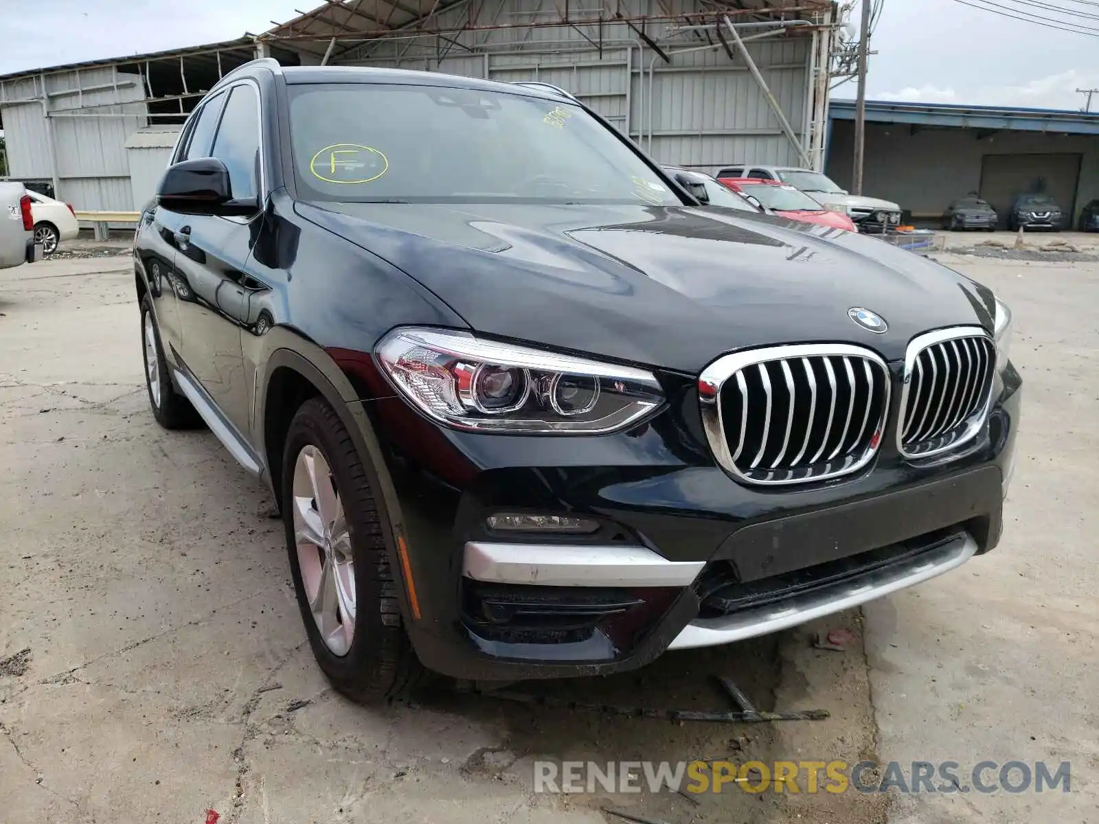 1 Фотография поврежденного автомобиля 5UXTY3C06L9B26903 BMW X3 2020