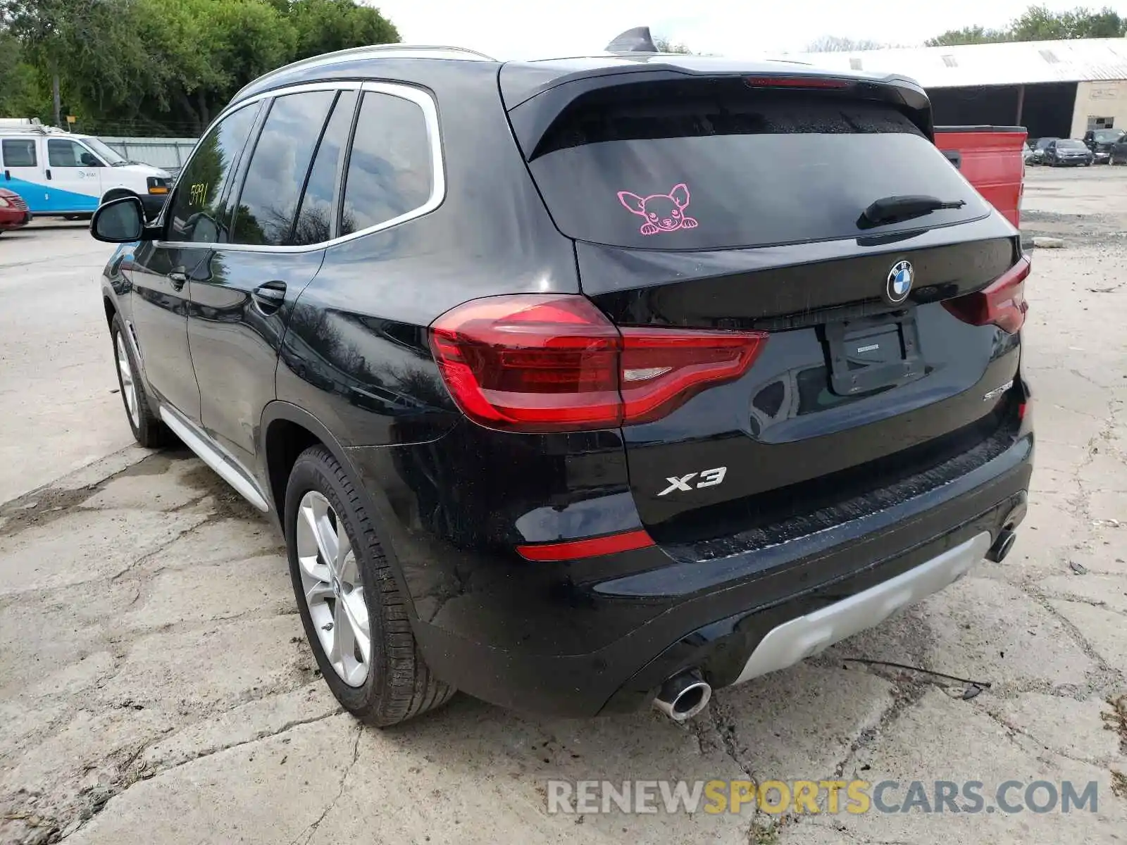 3 Фотография поврежденного автомобиля 5UXTY3C06L9B26903 BMW X3 2020