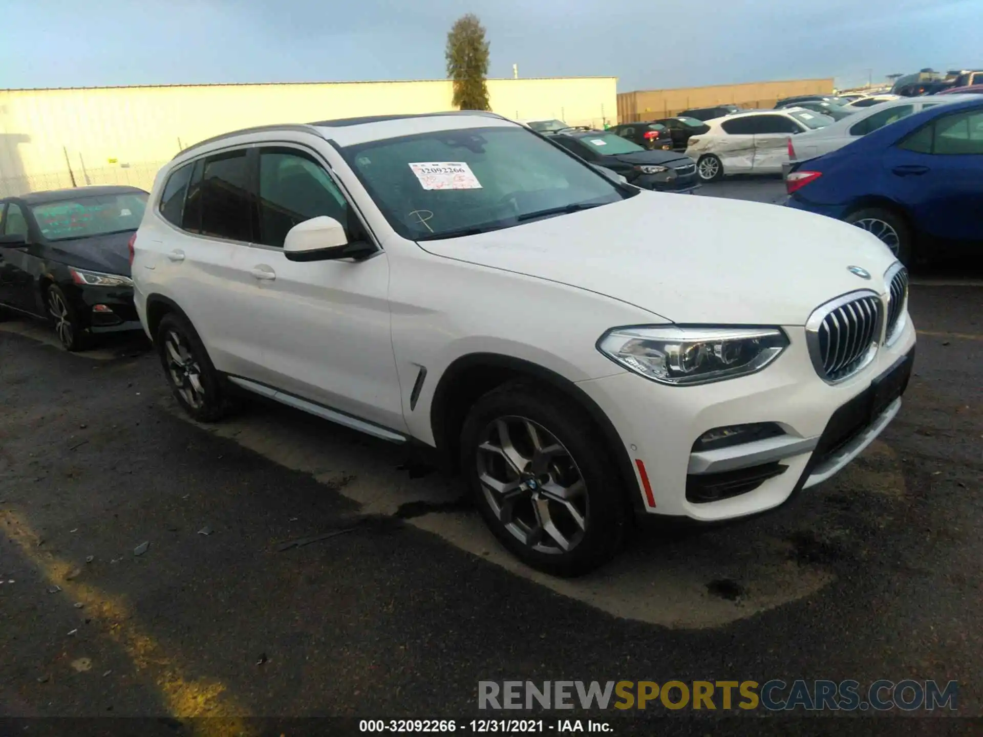 1 Photograph of a damaged car 5UXTY3C06L9B65491 BMW X3 2020