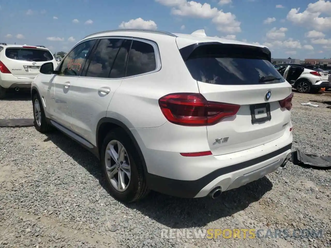 3 Photograph of a damaged car 5UXTY3C06L9B70321 BMW X3 2020