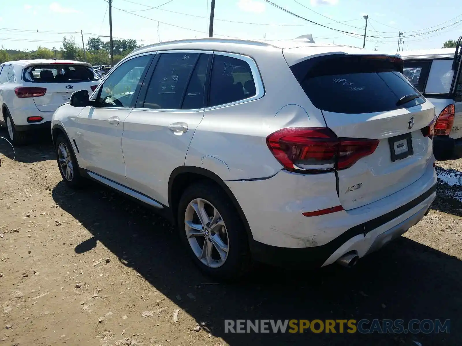 3 Photograph of a damaged car 5UXTY3C06L9B95364 BMW X3 2020