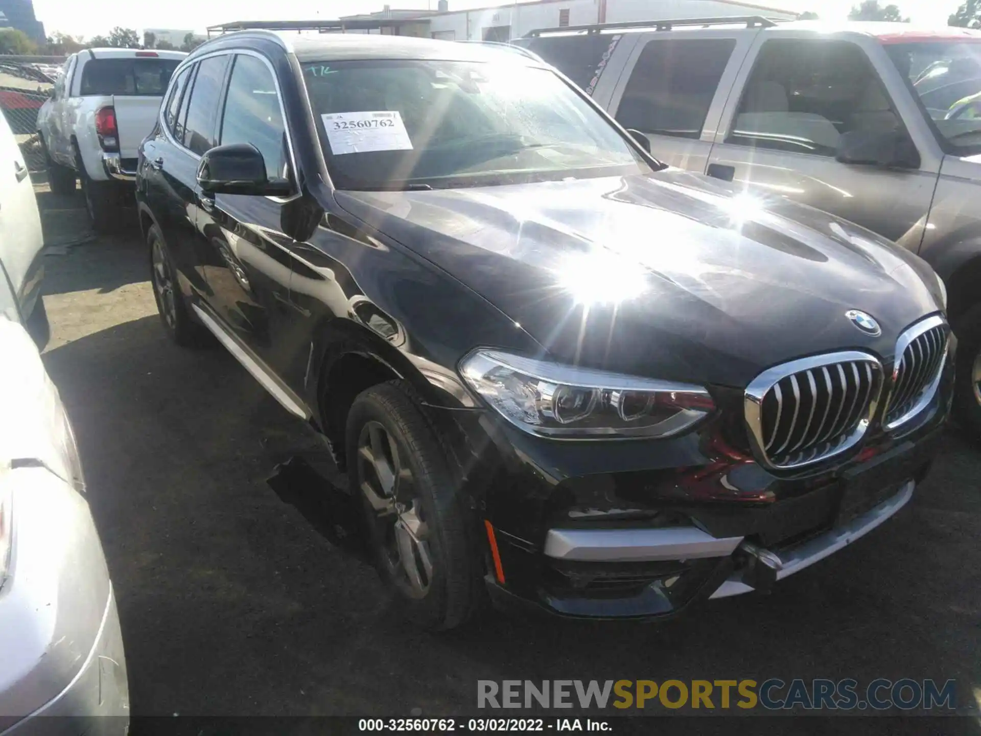 1 Photograph of a damaged car 5UXTY3C06L9C51707 BMW X3 2020