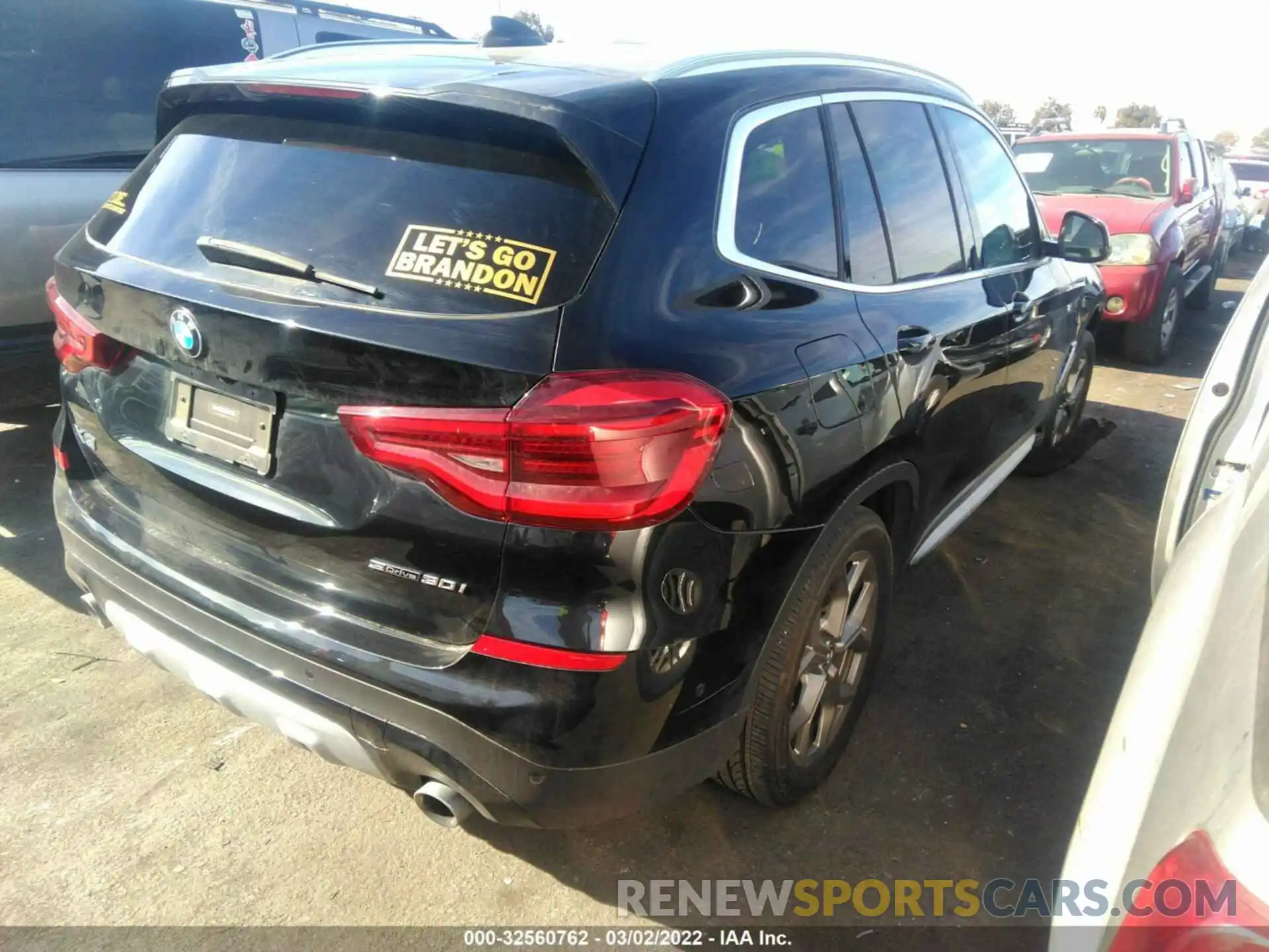 4 Photograph of a damaged car 5UXTY3C06L9C51707 BMW X3 2020