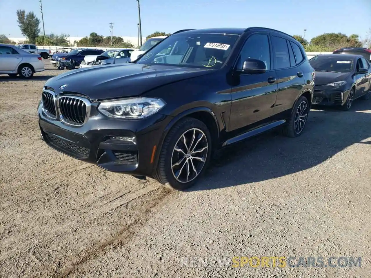 2 Photograph of a damaged car 5UXTY3C06L9C96663 BMW X3 2020