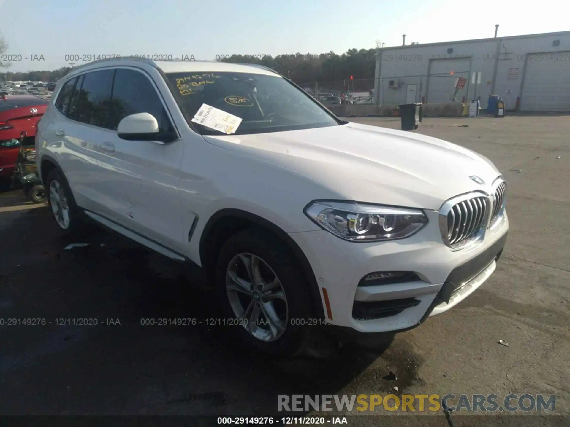 1 Фотография поврежденного автомобиля 5UXTY3C06L9D37292 BMW X3 2020