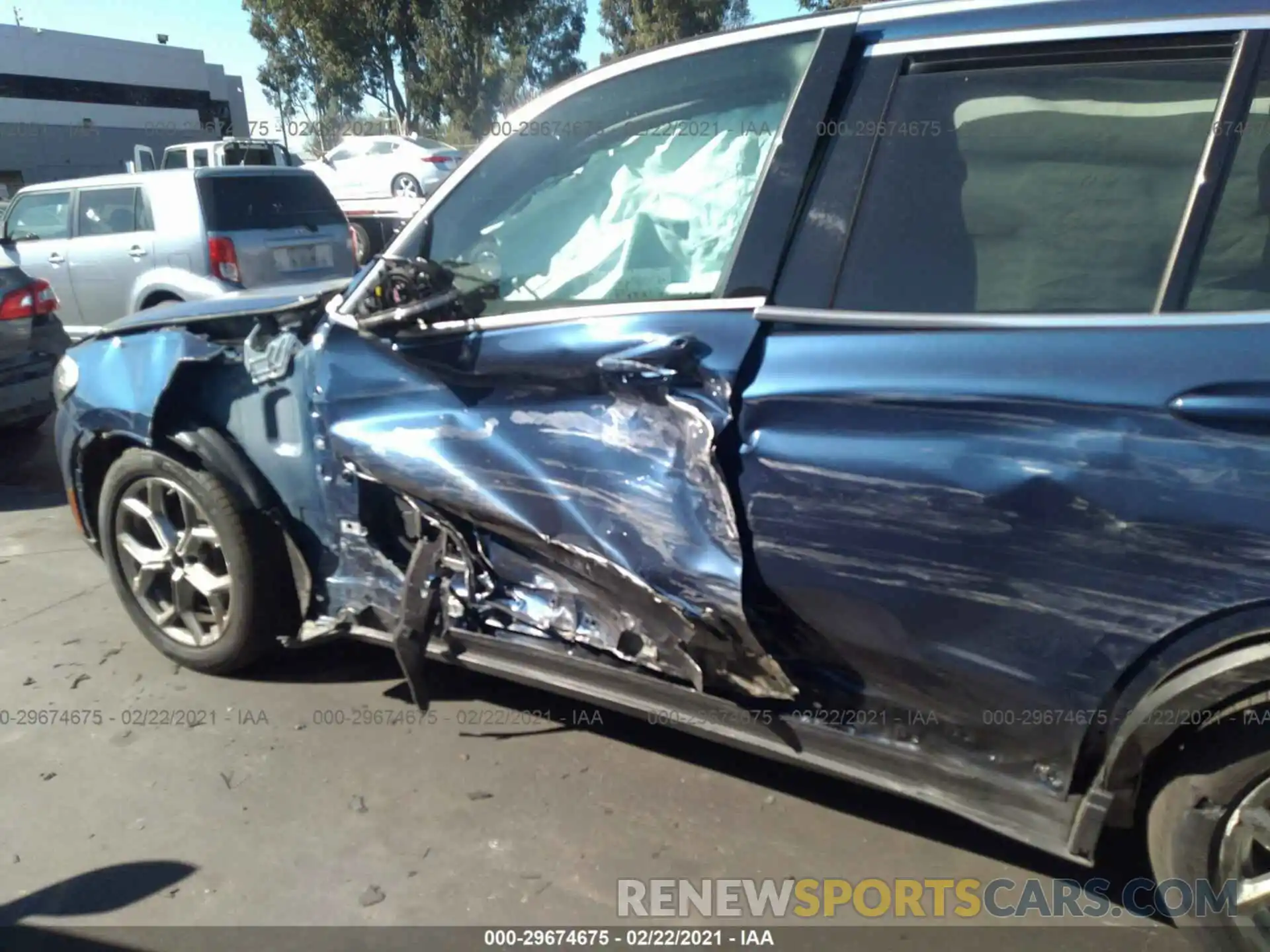 6 Фотография поврежденного автомобиля 5UXTY3C06LLU71381 BMW X3 2020