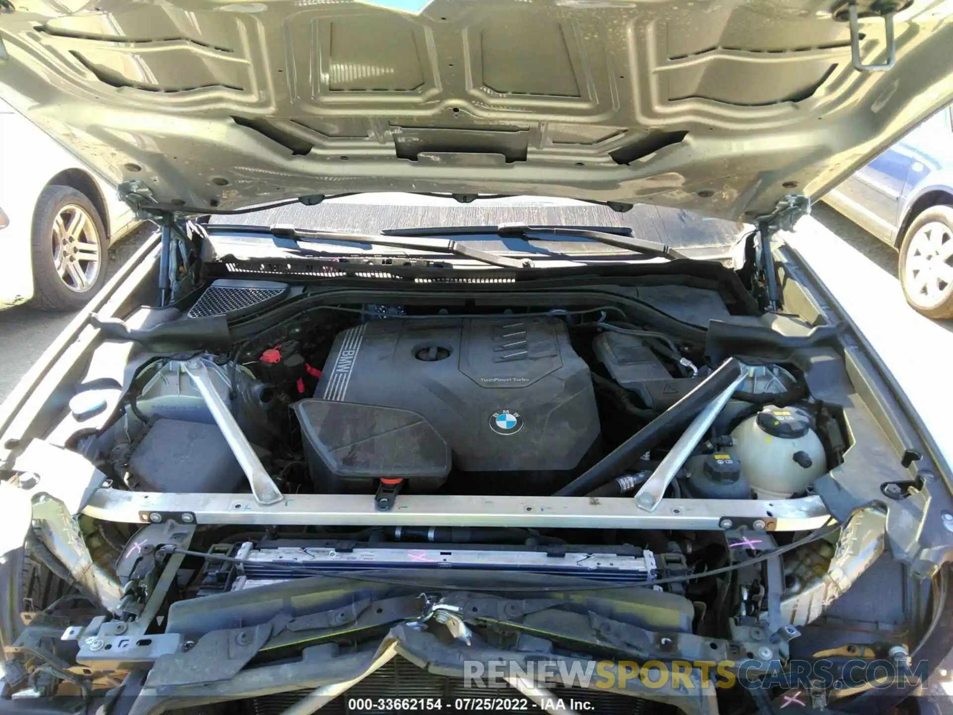 10 Фотография поврежденного автомобиля 5UXTY3C06LLU72501 BMW X3 2020