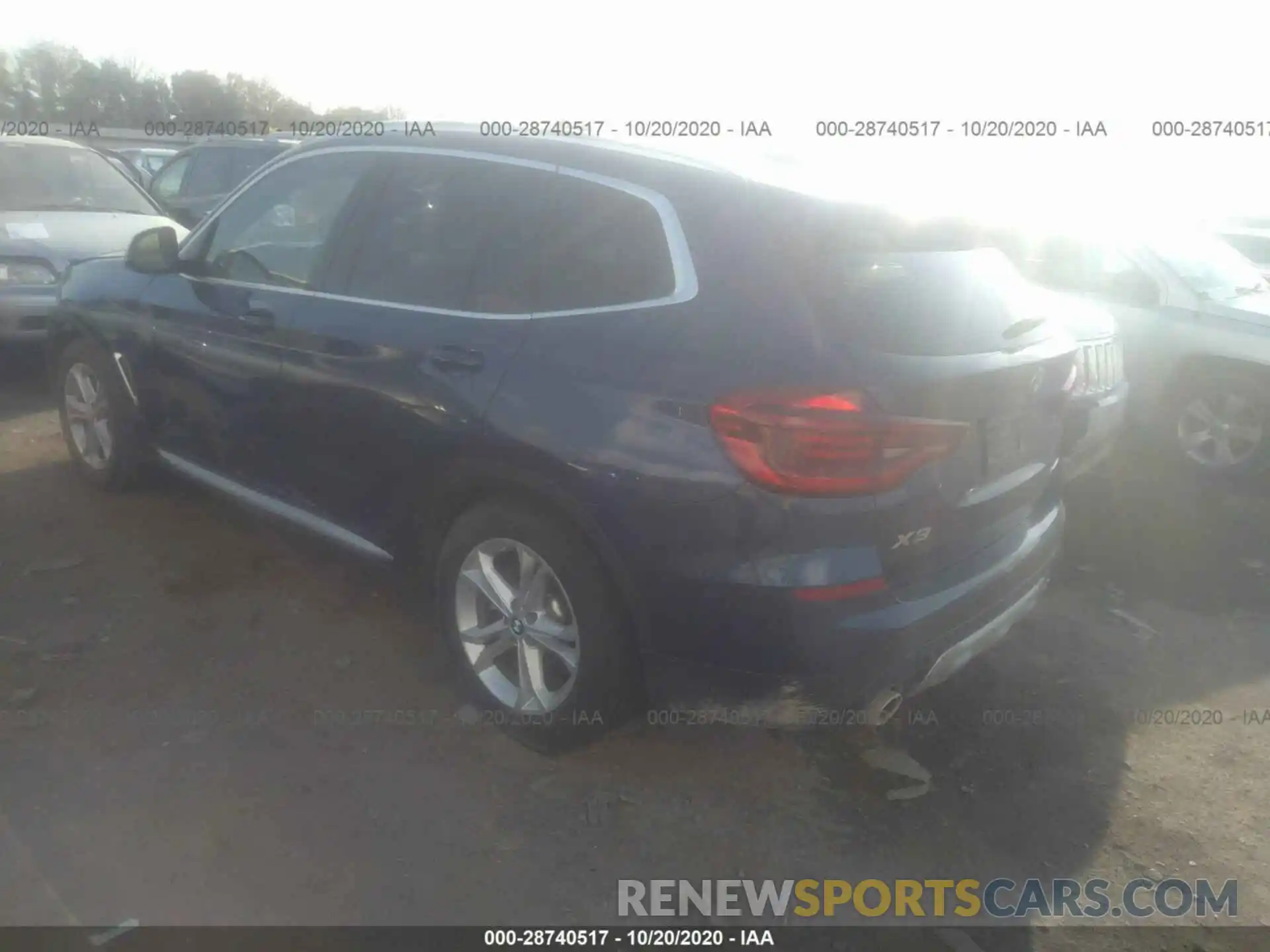 3 Photograph of a damaged car 5UXTY3C06LLU72823 BMW X3 2020