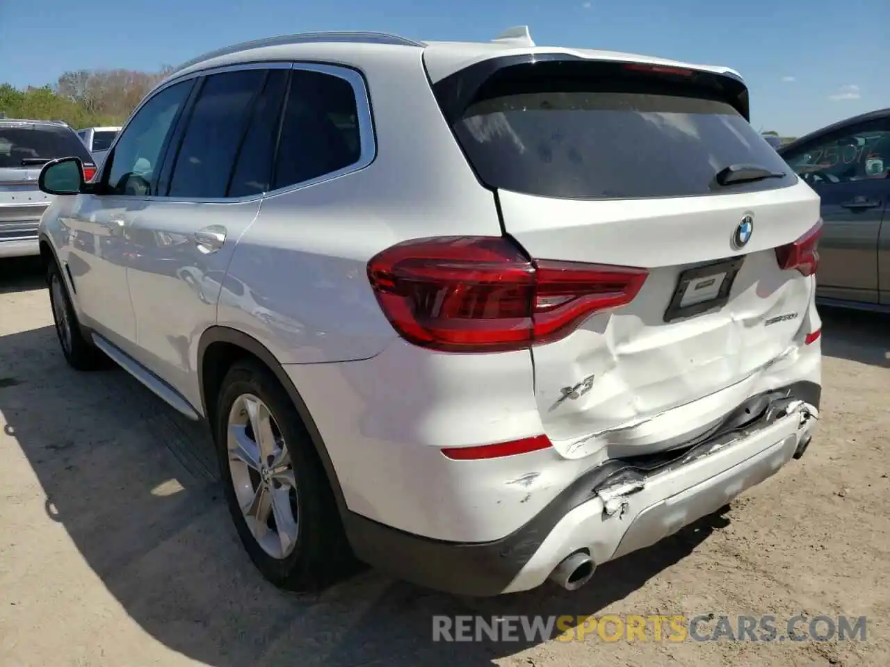 3 Фотография поврежденного автомобиля 5UXTY3C07L9B06501 BMW X3 2020