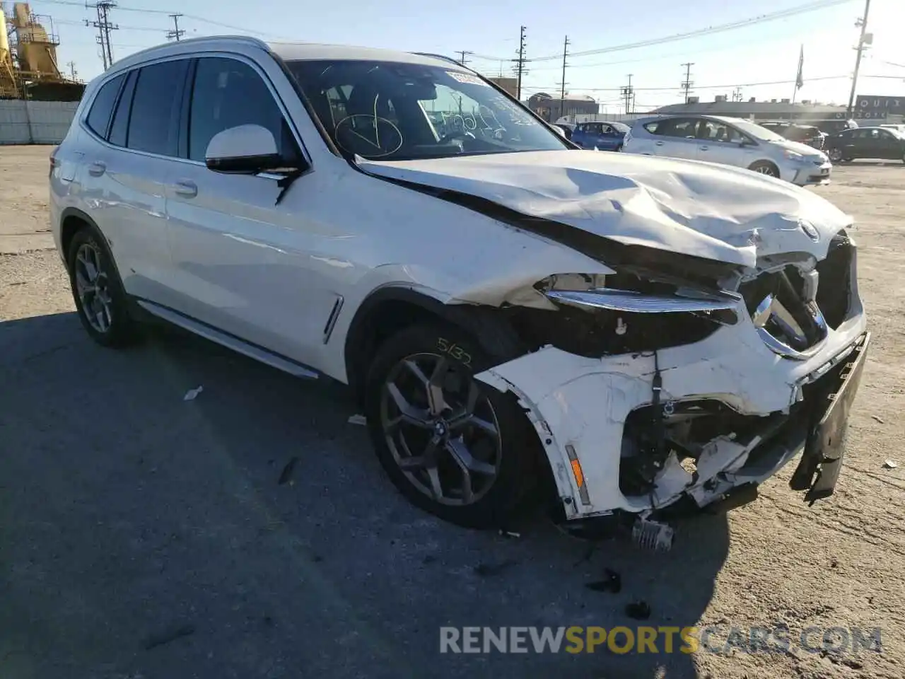 1 Photograph of a damaged car 5UXTY3C07L9C01897 BMW X3 2020