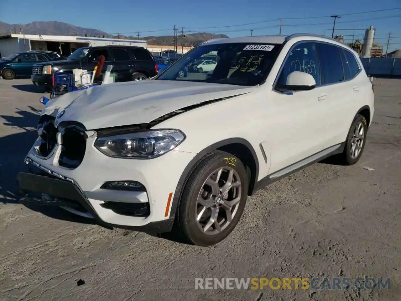 2 Photograph of a damaged car 5UXTY3C07L9C01897 BMW X3 2020