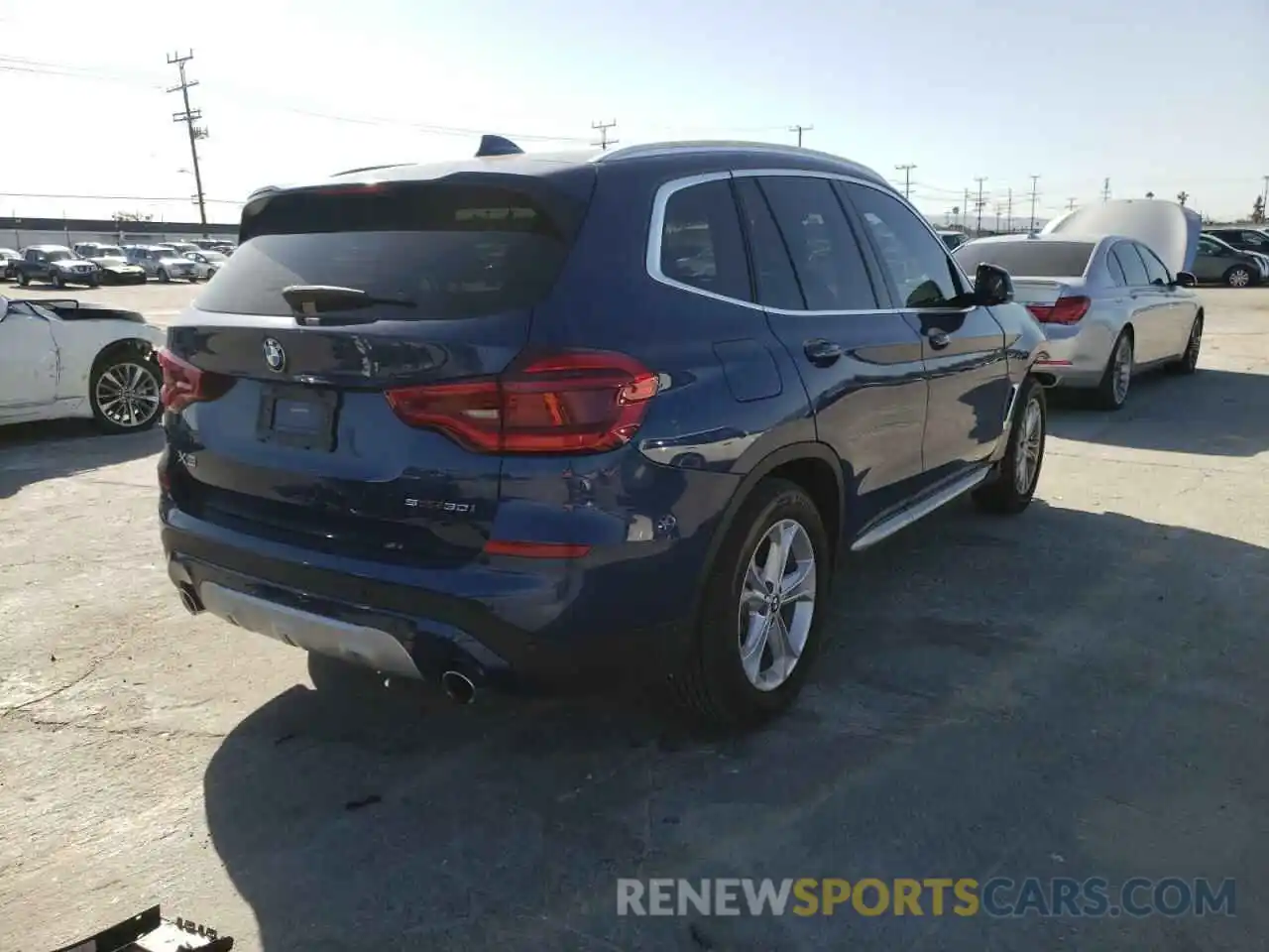 4 Фотография поврежденного автомобиля 5UXTY3C07L9C24211 BMW X3 2020