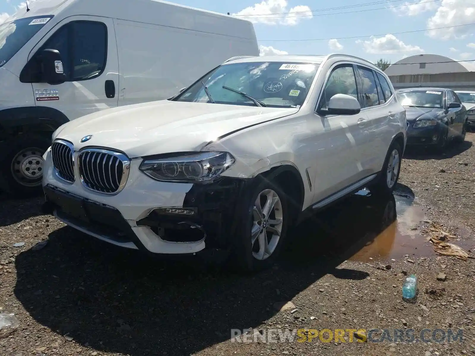 2 Photograph of a damaged car 5UXTY3C07L9C32714 BMW X3 2020