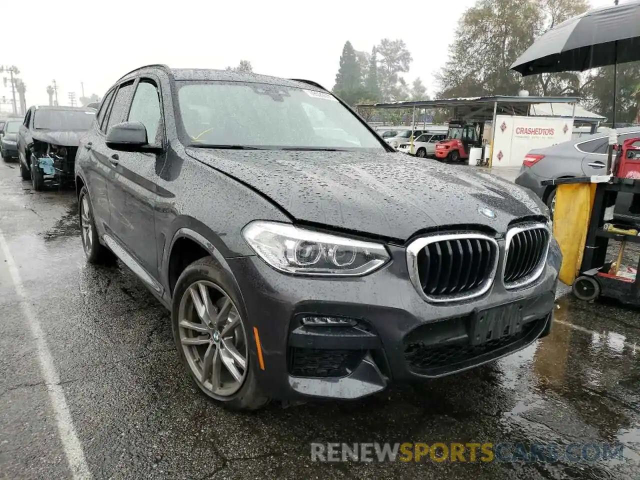 1 Фотография поврежденного автомобиля 5UXTY3C07L9C53353 BMW X3 2020