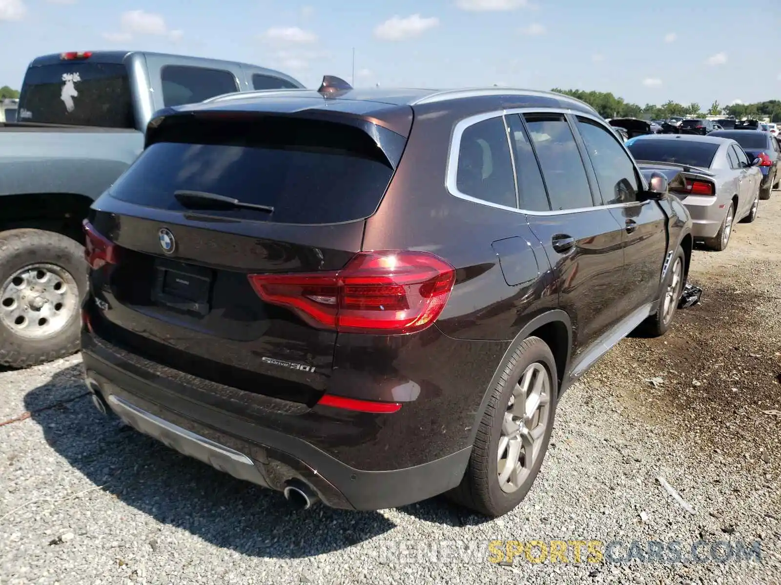 4 Фотография поврежденного автомобиля 5UXTY3C07L9C73358 BMW X3 2020