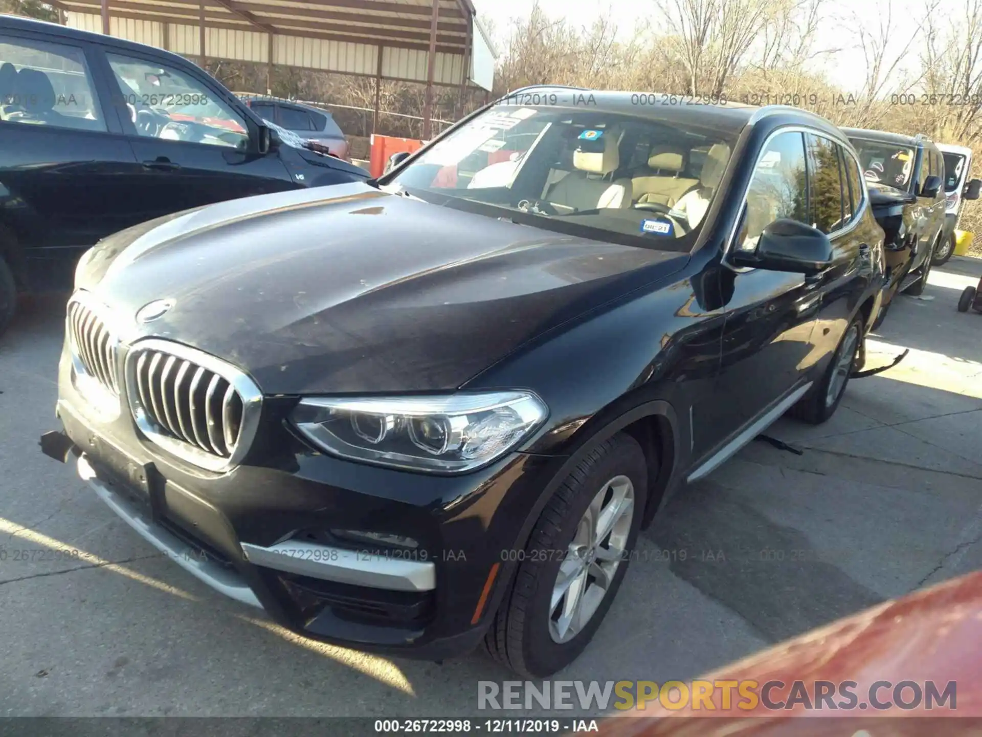 2 Photograph of a damaged car 5UXTY3C07LLE55029 BMW X3 2020