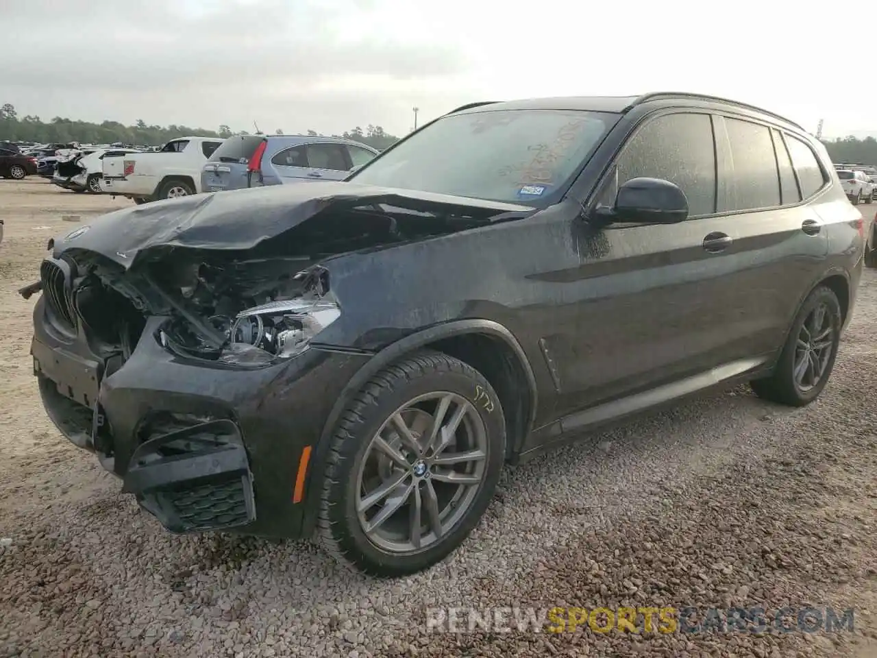 1 Photograph of a damaged car 5UXTY3C07LLU70708 BMW X3 2020