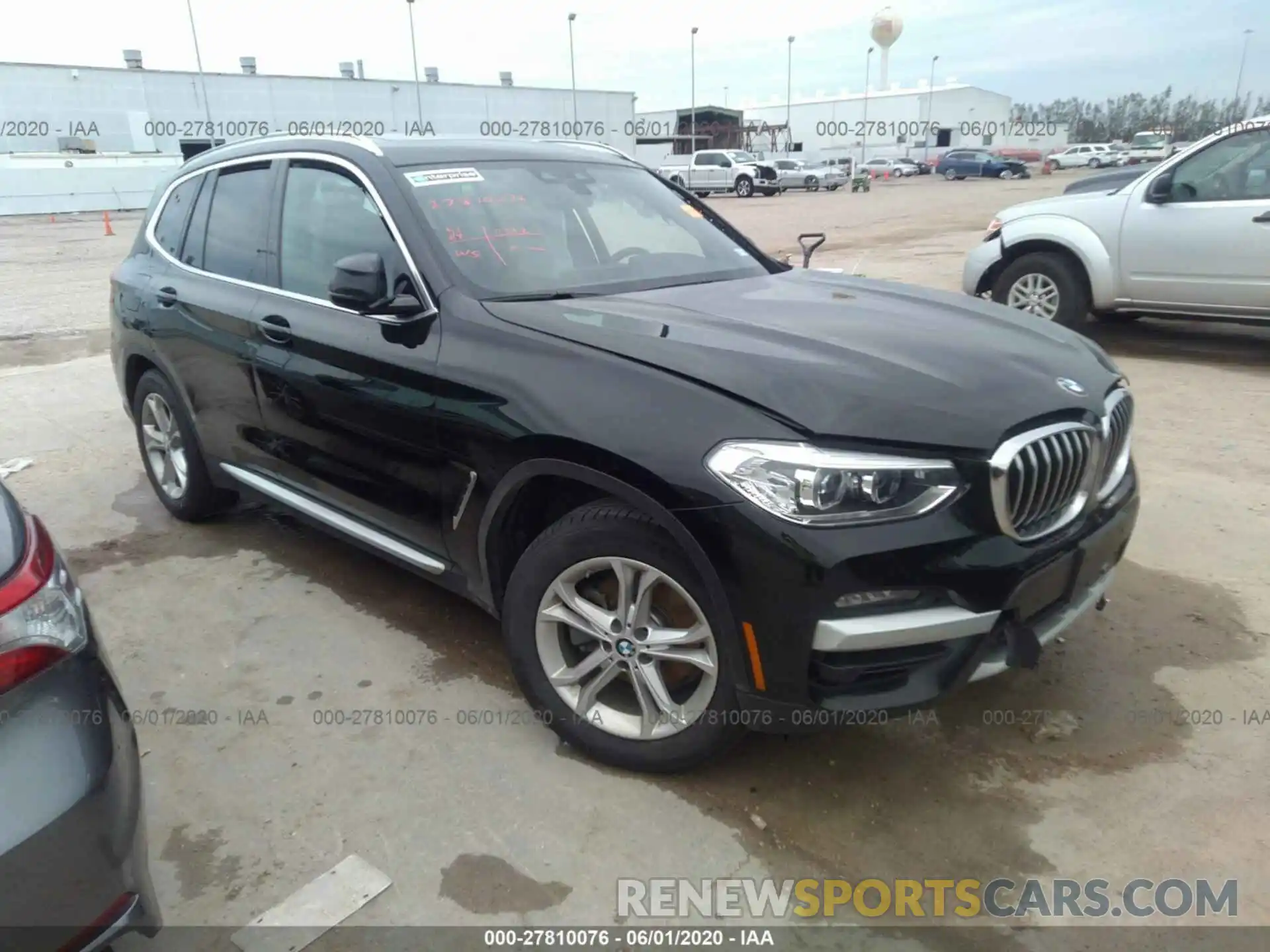 1 Photograph of a damaged car 5UXTY3C07LLU71731 BMW X3 2020