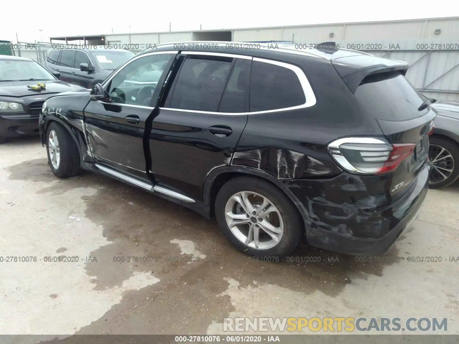 3 Photograph of a damaged car 5UXTY3C07LLU71731 BMW X3 2020