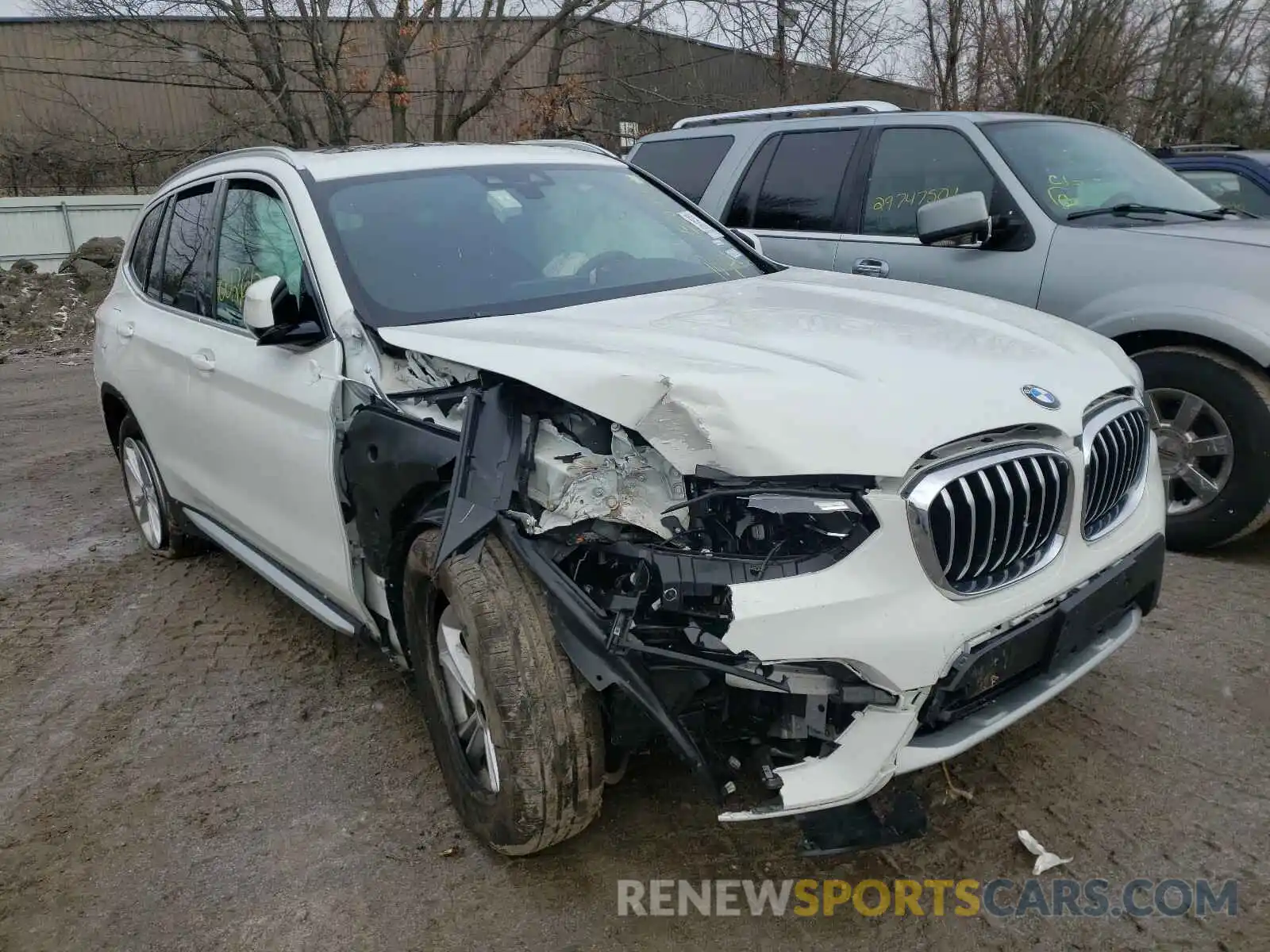 1 Photograph of a damaged car 5UXTY3C07LLU72748 BMW X3 2020