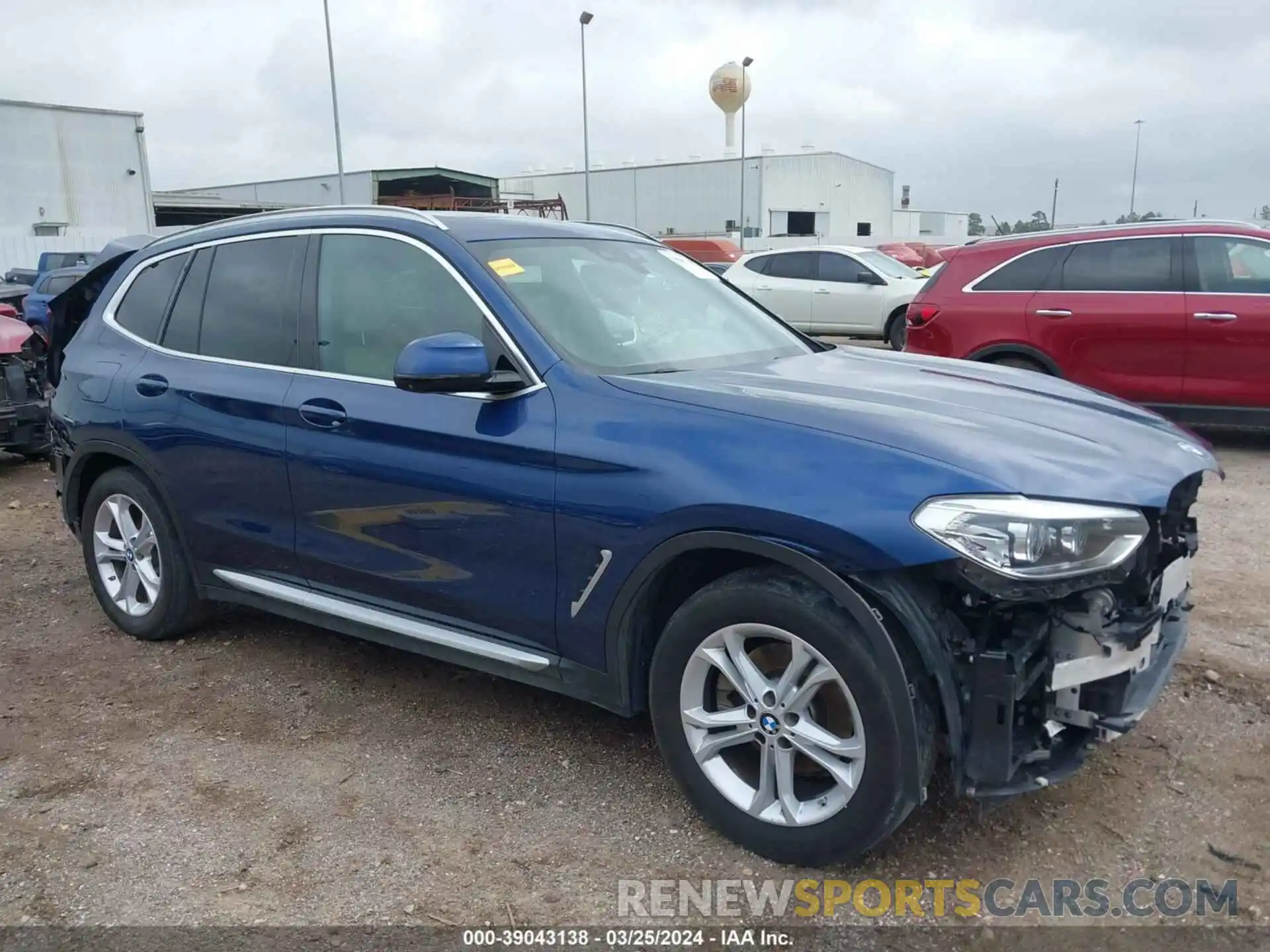 14 Фотография поврежденного автомобиля 5UXTY3C08L9B70059 BMW X3 2020