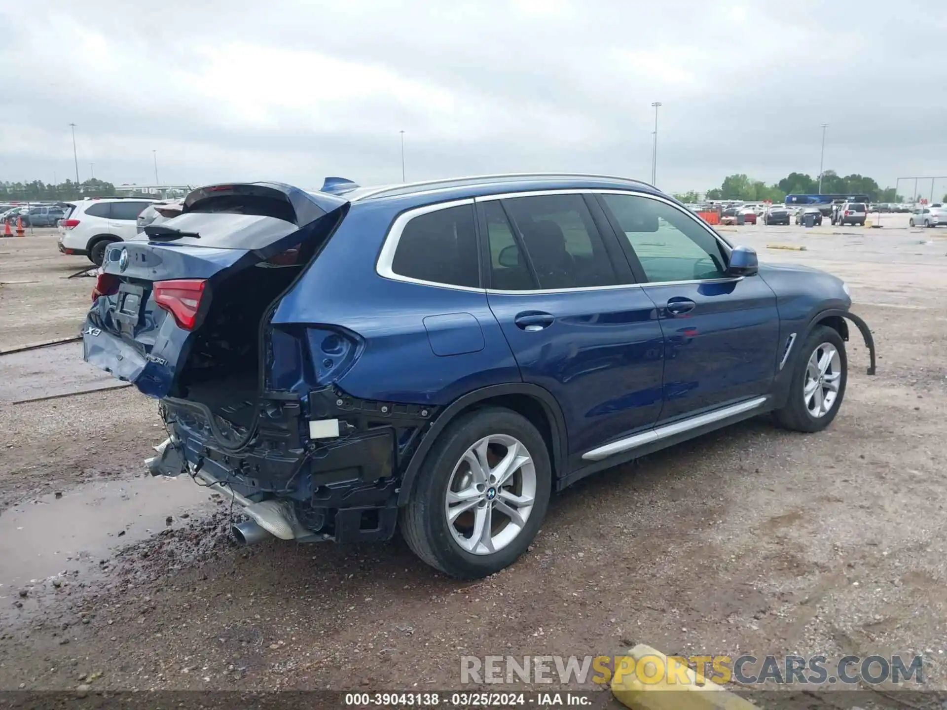 4 Фотография поврежденного автомобиля 5UXTY3C08L9B70059 BMW X3 2020