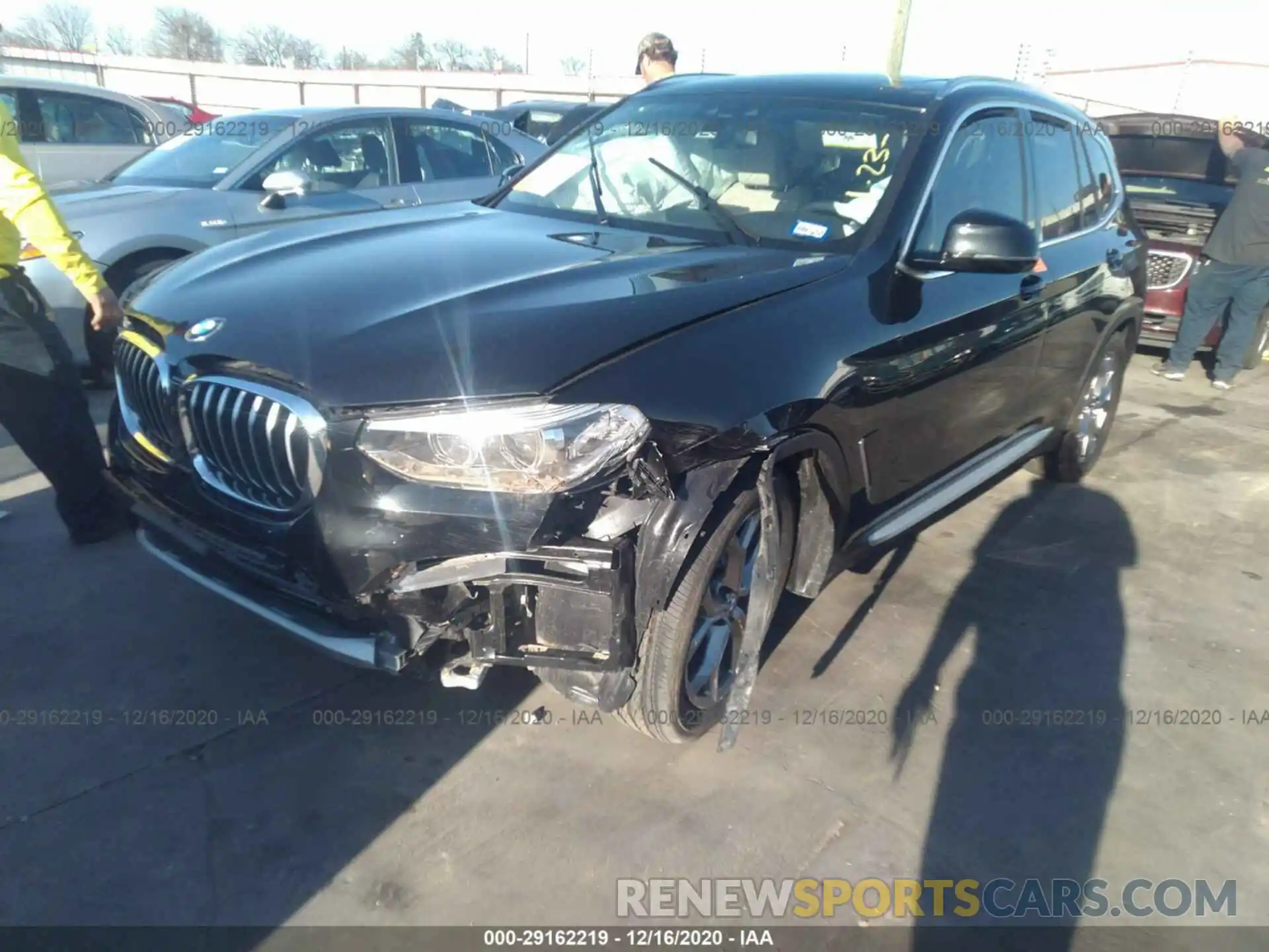 2 Photograph of a damaged car 5UXTY3C08L9C08485 BMW X3 2020