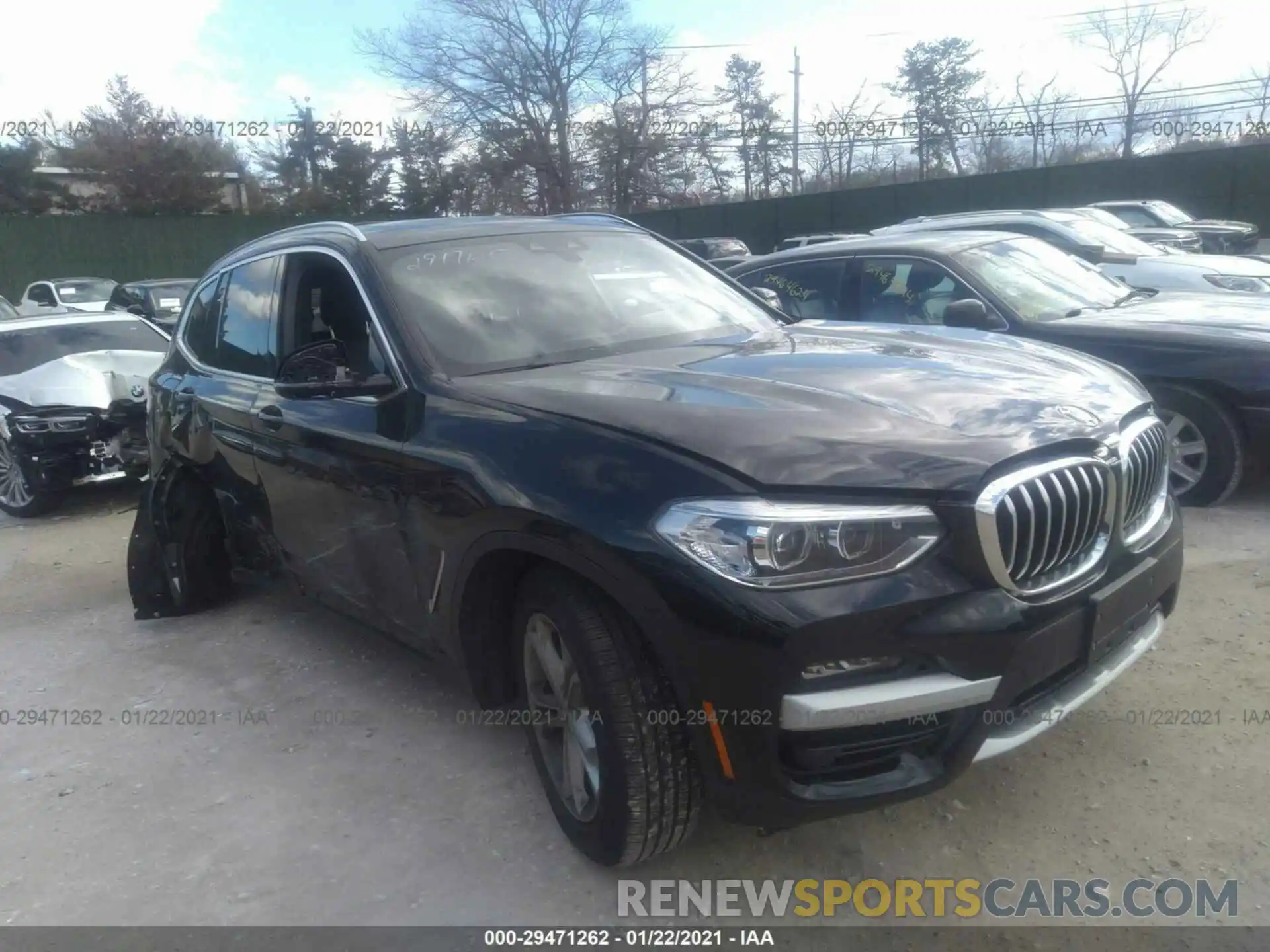 6 Photograph of a damaged car 5UXTY3C08L9C63275 BMW X3 2020