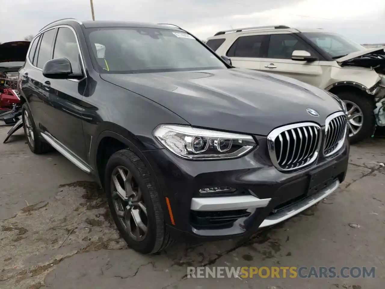 1 Photograph of a damaged car 5UXTY3C08L9D58984 BMW X3 2020