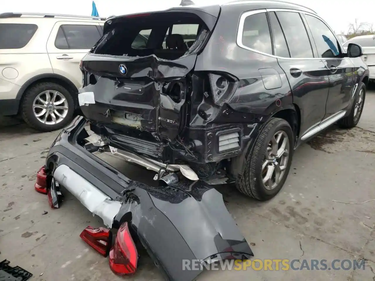 9 Фотография поврежденного автомобиля 5UXTY3C08L9D58984 BMW X3 2020