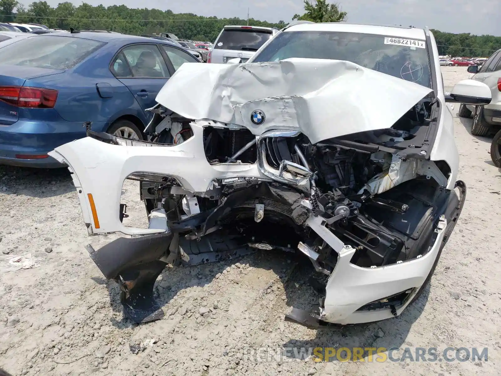 9 Photograph of a damaged car 5UXTY3C08LLE55329 BMW X3 2020