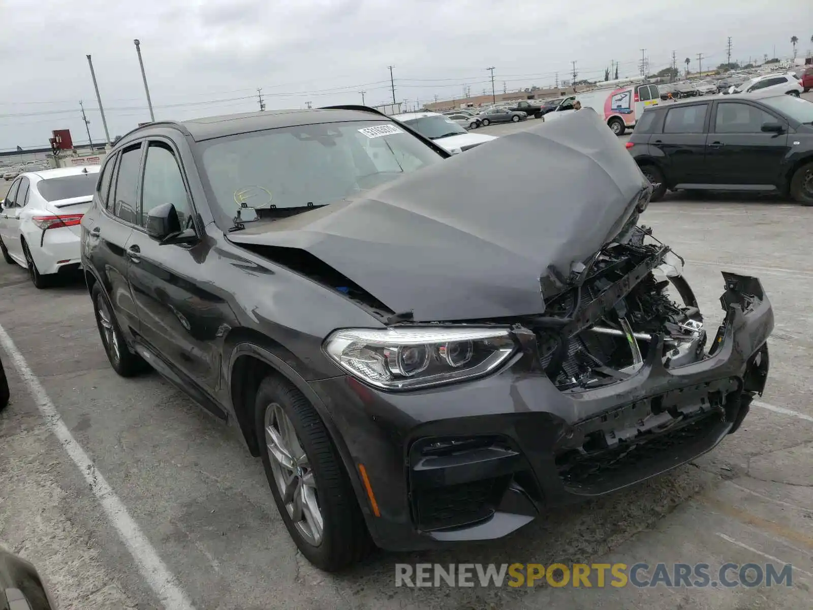 1 Photograph of a damaged car 5UXTY3C08LLU69969 BMW X3 2020