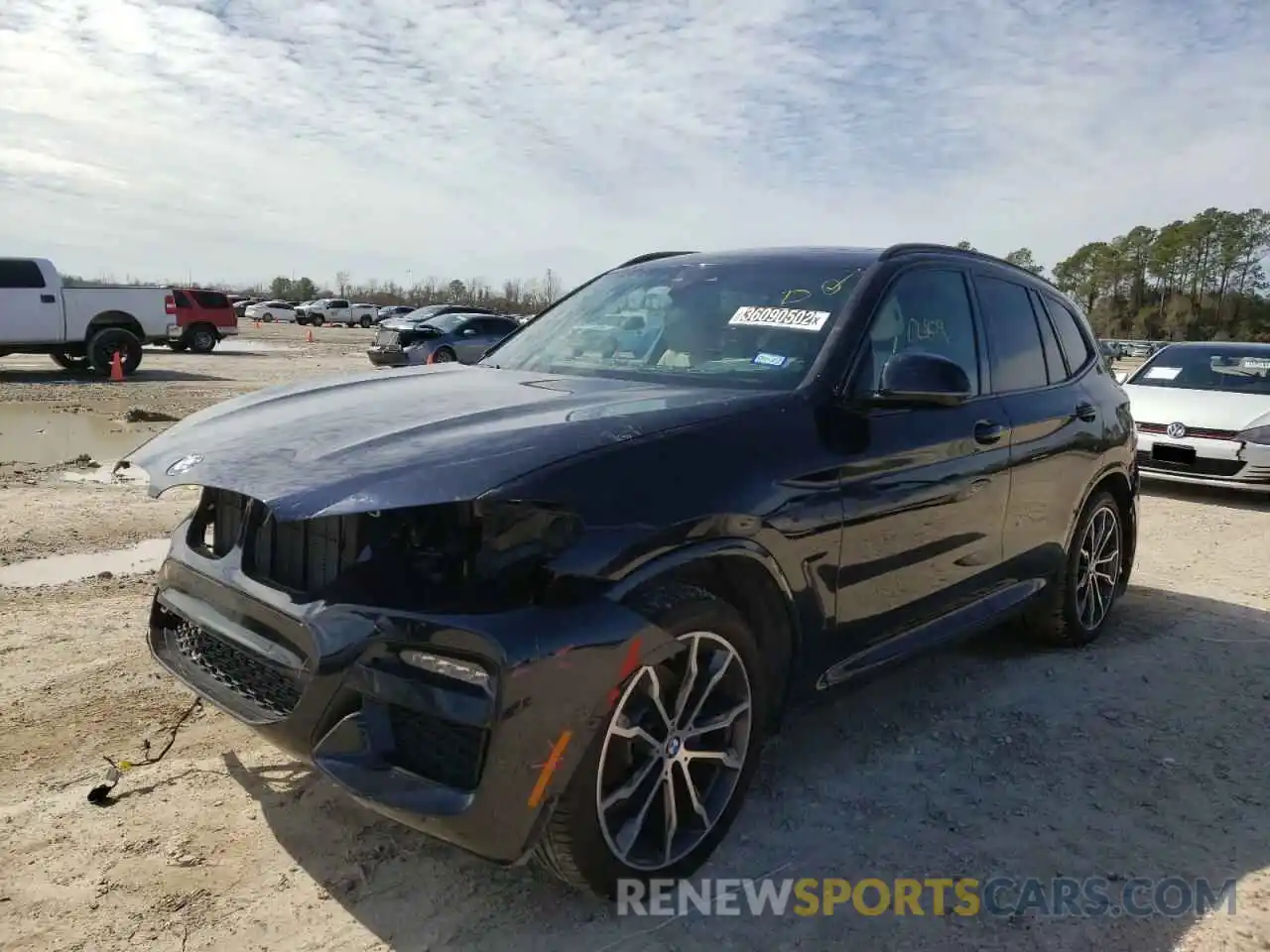 2 Photograph of a damaged car 5UXTY3C08LLU70717 BMW X3 2020