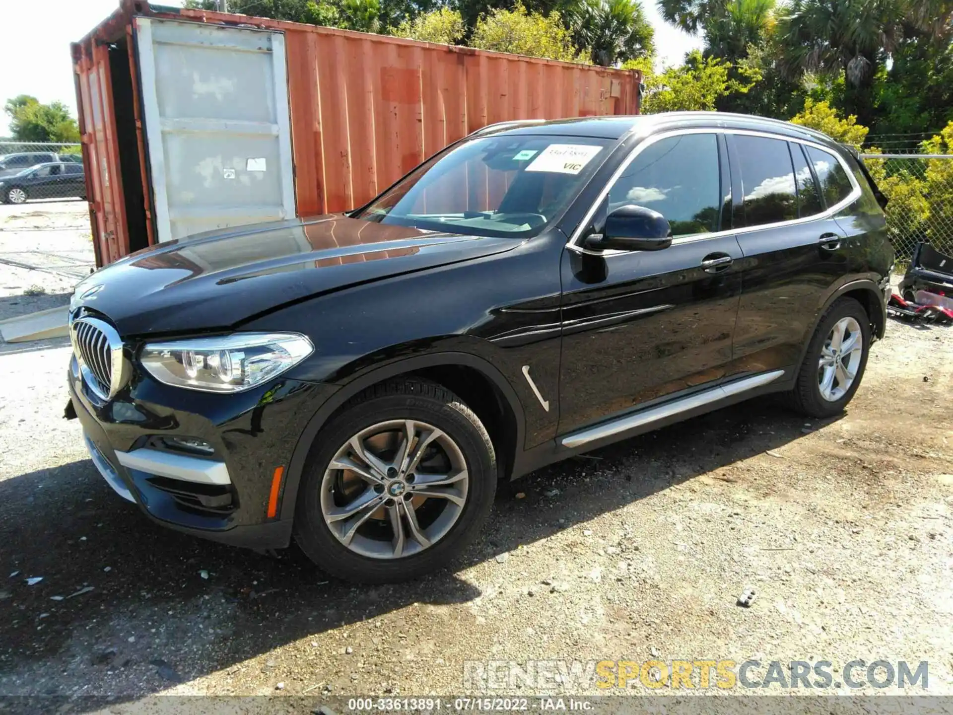 2 Photograph of a damaged car 5UXTY3C08LLU72483 BMW X3 2020