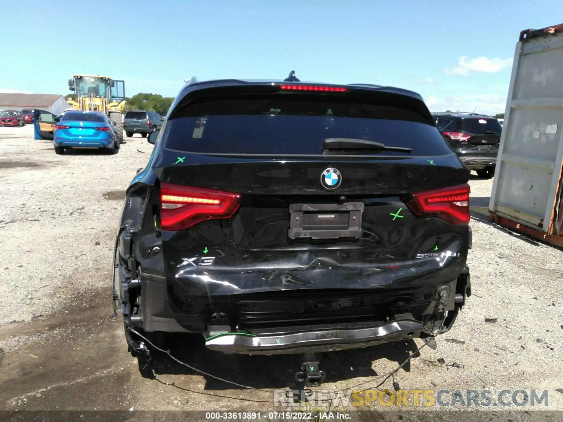 6 Photograph of a damaged car 5UXTY3C08LLU72483 BMW X3 2020