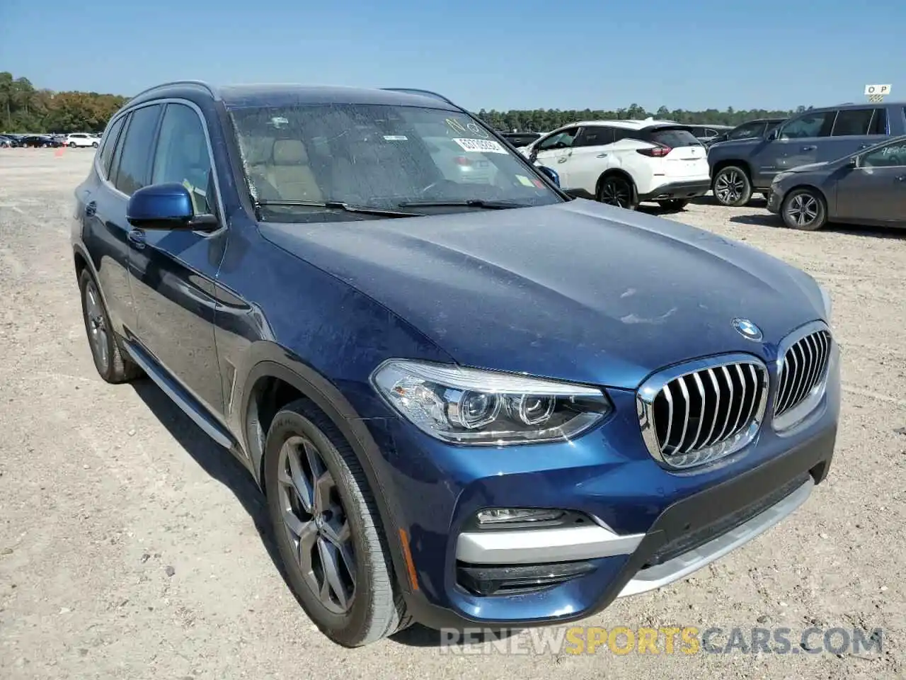 1 Фотография поврежденного автомобиля 5UXTY3C09L9B39340 BMW X3 2020