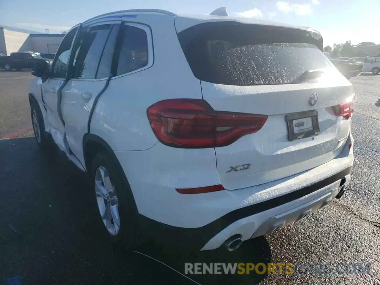 3 Photograph of a damaged car 5UXTY3C09L9B53741 BMW X3 2020