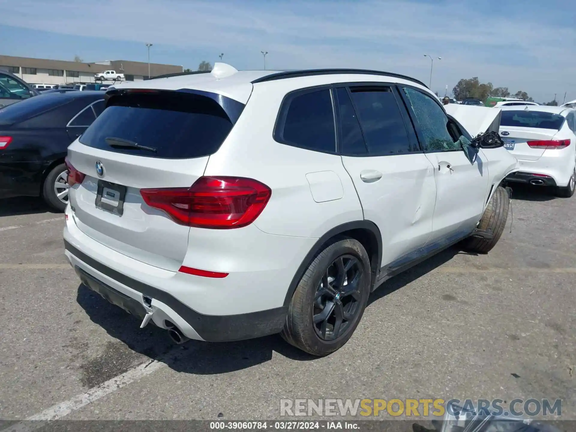 4 Photograph of a damaged car 5UXTY3C09L9B59779 BMW X3 2020