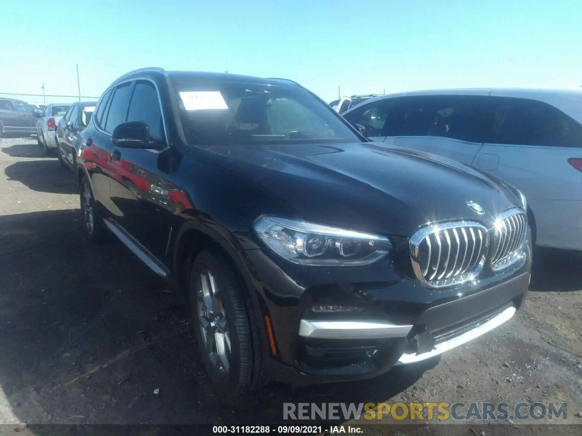 1 Photograph of a damaged car 5UXTY3C09L9B67350 BMW X3 2020