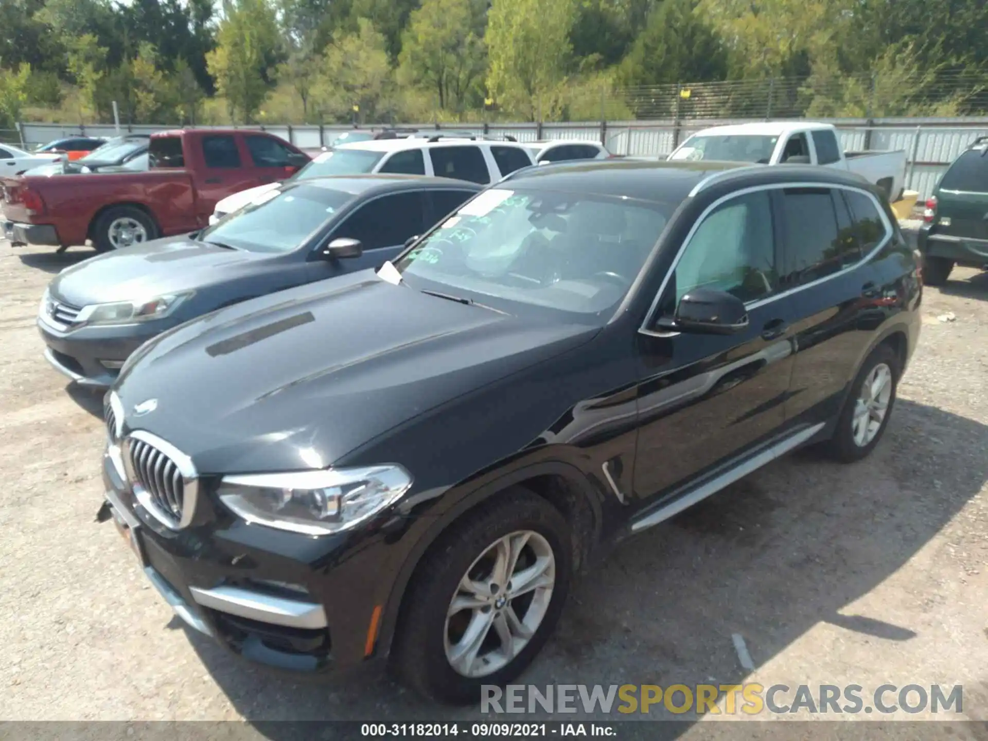 2 Photograph of a damaged car 5UXTY3C09L9B69857 BMW X3 2020